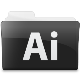Folder Adobe Illustrator Icon 256x256 png